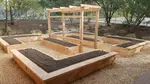 veggie garden at kindergarten designed & built by Yummy Gardens Melbourne
