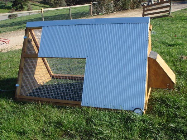 a frame chook coop by Yummy Gardens