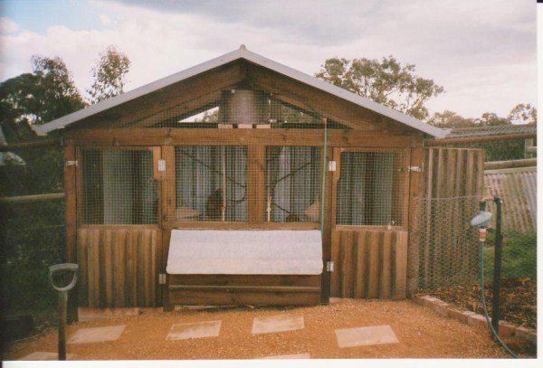 custom built hen house by Yummy Gardens