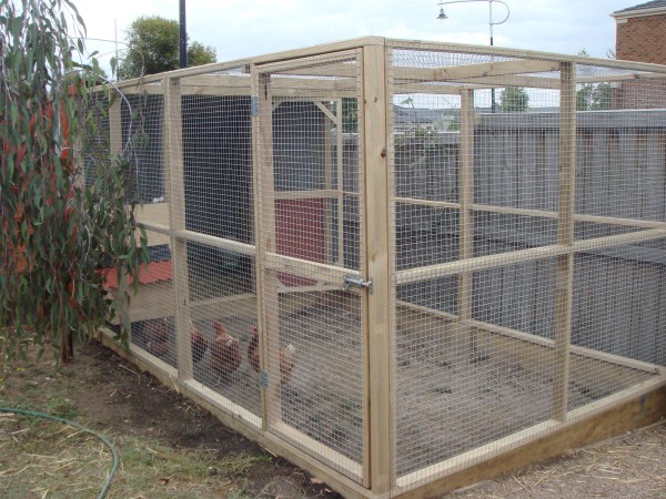 fox proof chicken run by Yummy Gardens Melbourne