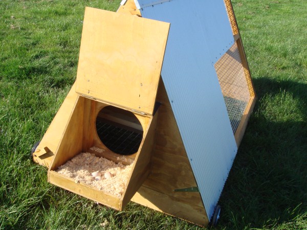 nesting area in chicken coop by Yummy Gardens