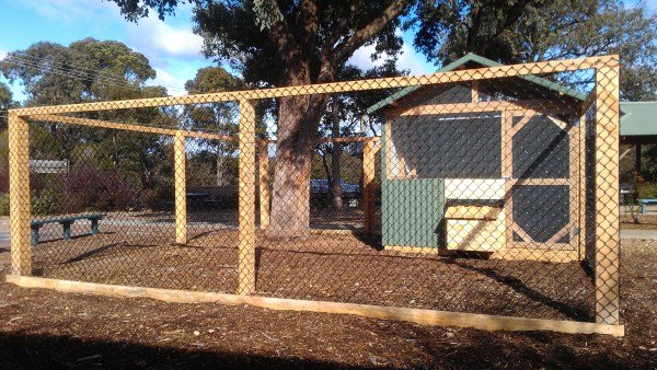 primary school chook house by Yummy Gardens Melbourne