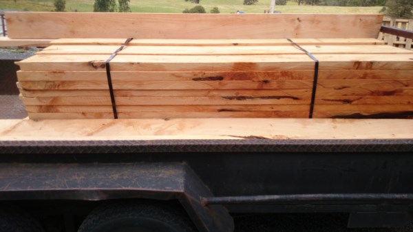 Pack of cypress timber for sale at Yummy Gardens Melbourne
